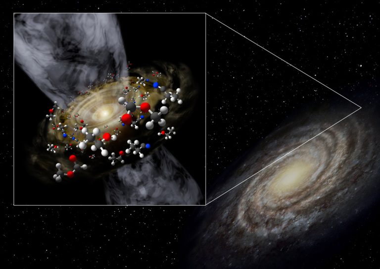 銀河系の果てに多様な有機分子を発見
